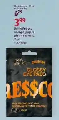 Rossmann Selfie Project, energetyzujące płatki pod oczy, 2 szt oferta