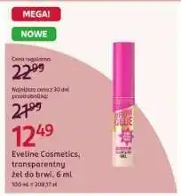 Rossmann Eveline Cosmetics, transparentny żel do brwi, 6 ml oferta