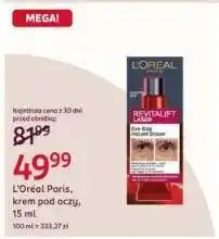 Rossmann L'Oréal Paris, krém pod oči oferta