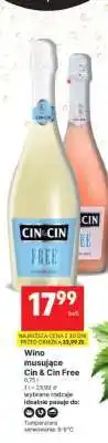 Delikatesy Centrum Wino Musujące Cin&Cin Free oferta