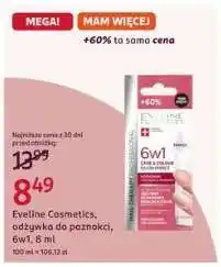 Rossmann Eveline Cosmetics, odżywka do paznokci, 6w1, 8 ml oferta