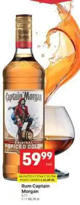 Delikatesy Centrum Rum Captain Morgan oferta
