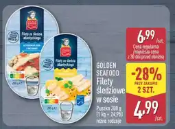 ALDI GOLDEN SEAFOOD Filety śledziowe w sosie oferta