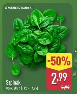 ALDI Szpinak oferta