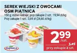 Stokrotka Market Serek wiejski z owocami OSM Piątnica oferta