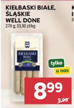 Stokrotka Market Kiełbaski Białe, Śląskie Well Done oferta