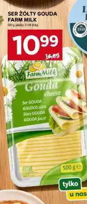 Stokrotka Market Ser żółty Gouda Farm Milk oferta