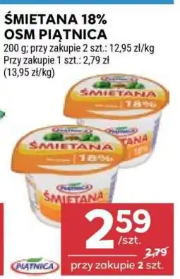 Stokrotka Market Śmietana 18% OSM Piątnica oferta
