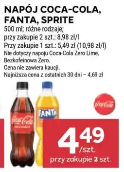 Stokrotka Market Napój Coca-Cola, Fanta, Sprite oferta