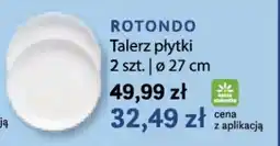 Stokrotka Market ROTONDO Talerz płytki oferta