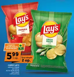 Groszek Chipsy Lay's wybrane rodzaje oferta