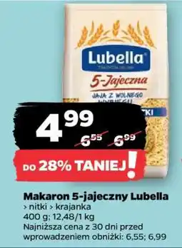 Netto Makaron 5-jajeczny Lubella oferta