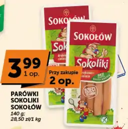Groszek Parówki Sokoliki Sokołów oferta