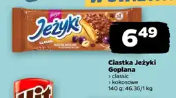 Netto Ciastka Jeżyki Goplana oferta