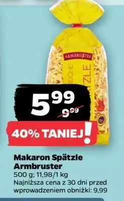 Netto Makaron Spätzle Armbruster oferta