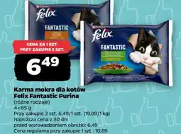 Netto Karma mokra dla kotów Felix Fantastic Purina oferta