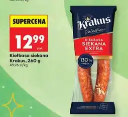 Biedronka Kiełbasa siekana Krakus, 260 g oferta
