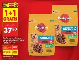 Biedronka Sucha karma dla psa z wołowiną i warzywami Pedigree, 7 kg oferta