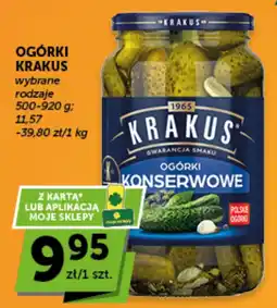 Groszek Ogórki Krakus oferta