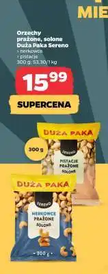 Netto Orzechy prażone, solone Duża Paka Sereno oferta