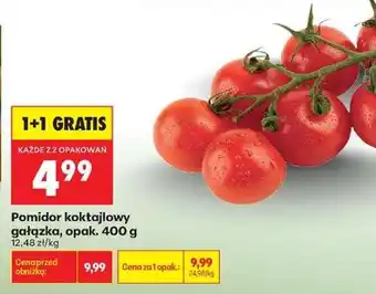 Biedronka Pomidor koktajlowy gałązka opak 400 g oferta