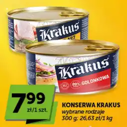 Groszek Konserwa Krakus wybrane rodzaje oferta