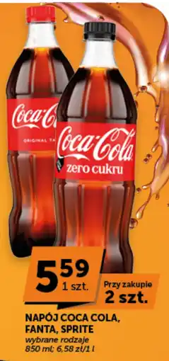 Groszek Napój Coca Cola, Fanta, Sprite oferta
