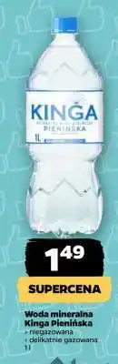 Netto Woda mineralna KINGA PIENIŃSKA oferta