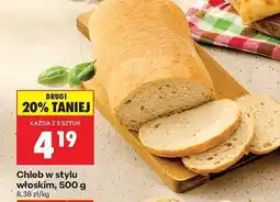 Biedronka Chleb w stylu włoskim, 500 g oferta