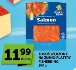 Groszek Łosoś Wędzony na Zimno Plastry Fisher King oferta