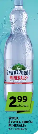 Groszek Woda Żywiec Zdrój Minerals+ oferta