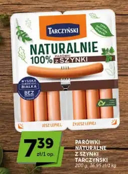 Groszek Parówki Naturalne z Szynki Tarczyński oferta