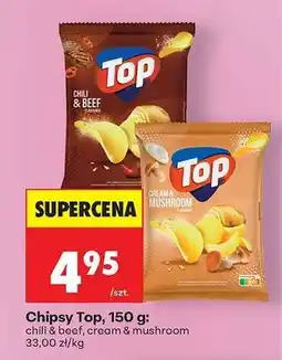 Biedronka Chipsy Top, 150 g oferta
