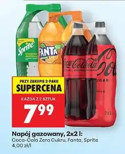Biedronka Napój gazowany, 2x2 l oferta