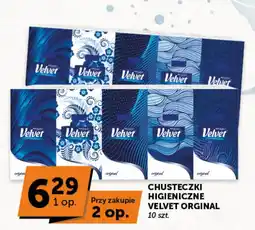 Groszek Chusteczki higieniczne Velvet Original oferta