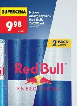 Biedronka Napój energetyczny Red Bull 2x250 ml oferta