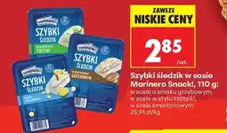 Biedronka Szybki śledzik w sosie Marinero Snack, 110 g oferta
