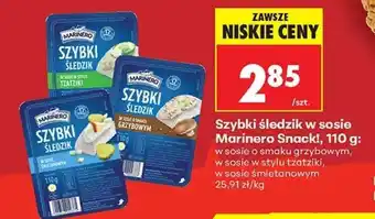 Szybki śledzik w sosie Marinero Snack, 110 g