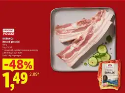 Lidl KABANOS Boczek góralski oferta