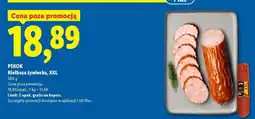 Lidl PIKOK Kiełbasa żywiecka, XXL oferta