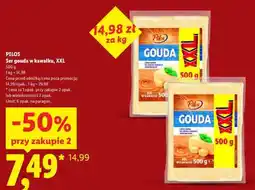 Lidl PILOS Ser gouda w kawałku, XXL oferta