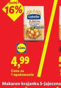 Lidl Makaron krajanka 5-jajeczna oferta