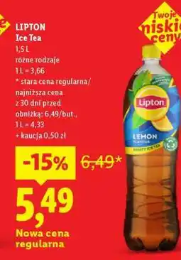 Lidl LIPTON Ice Tea oferta