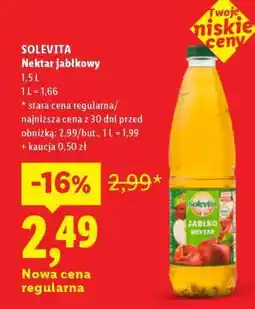 Lidl SOLEVITA Nektar jabłkowy oferta