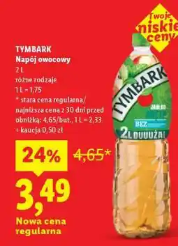 Lidl TYMBARK Napój owocowy oferta