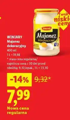 Lidl Winiary majonez dekoracyjny oferta