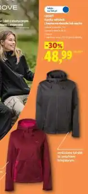 Lidl CRIVIT Kurtka softshell z kapturem damska lub meska oferta