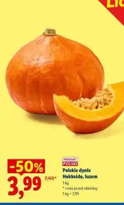 Lidl Polskie dynie Hokkaido, luzem oferta