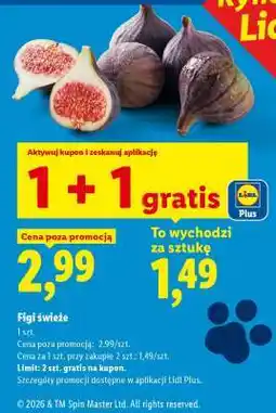 Lidl Figi świeże oferta