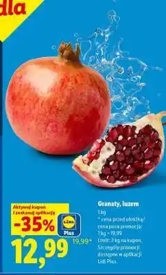 Lidl Granaty, luzem oferta